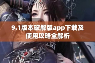 9.1版本破解版app下载及使用攻略全解析