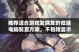 推荐适合游戏发烧友的低端电脑配置方案，不包括显示器和重量限制