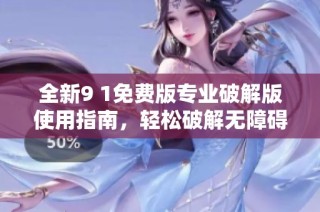 全新9 1免费版专业破解版使用指南，轻松破解无障碍体验
