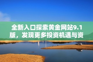 全新入口探索黄金网站9.1版，发现更多投资机遇与资讯