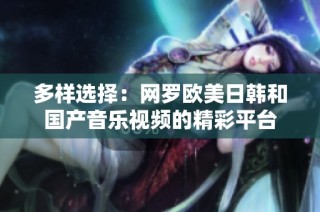 多样选择：网罗欧美日韩和国产音乐视频的精彩平台