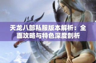 天龙八部私服版本解析：全面攻略与特色深度剖析