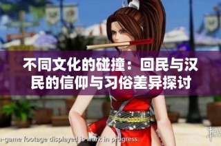 不同文化的碰撞：回民与汉民的信仰与习俗差异探讨