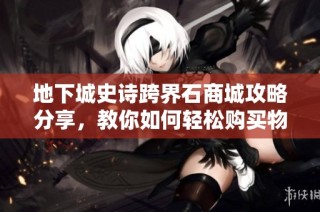 地下城史诗跨界石商城攻略分享，教你如何轻松购买物品