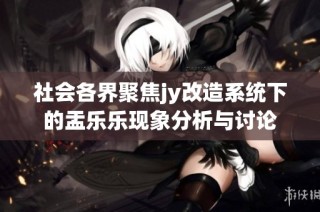 社会各界聚焦jy改造系统下的盂乐乐现象分析与讨论