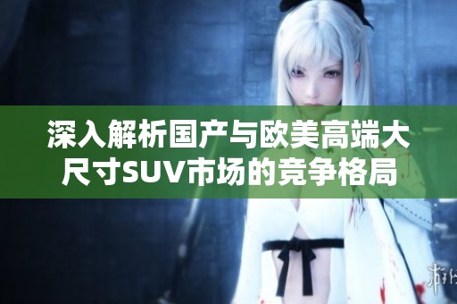 深入解析国产与欧美高端大尺寸SUV市场的竞争格局