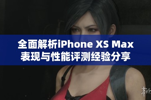 全面解析iPhone XS Max表现与性能评测经验分享