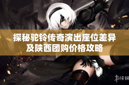 探秘驼铃传奇演出座位差异及陕西团购价格攻略