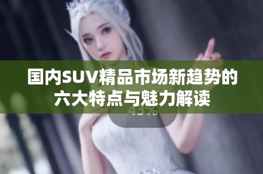 国内SUV精品市场新趋势的六大特点与魅力解读