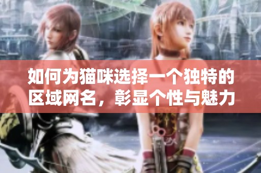 如何为猫咪选择一个独特的区域网名，彰显个性与魅力