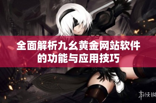 全面解析九幺黄金网站软件的功能与应用技巧
