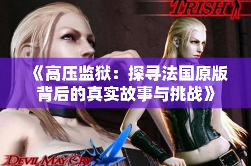 《高压监狱：探寻法国原版背后的真实故事与挑战》