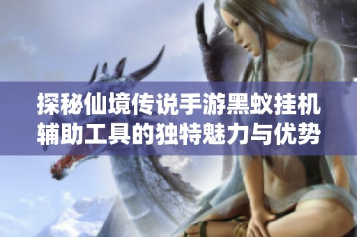 探秘仙境传说手游黑蚁挂机辅助工具的独特魅力与优势