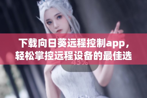 下载向日葵远程控制app，轻松掌控远程设备的最佳选择