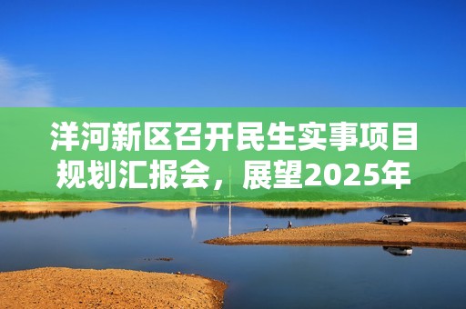 洋河新区召开民生实事项目规划汇报会，展望2025年发展蓝图