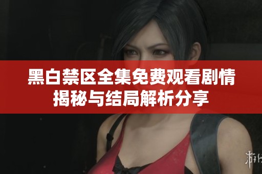 黑白禁区全集免费观看剧情揭秘与结局解析分享