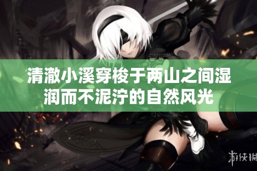 清澈小溪穿梭于两山之间湿润而不泥泞的自然风光