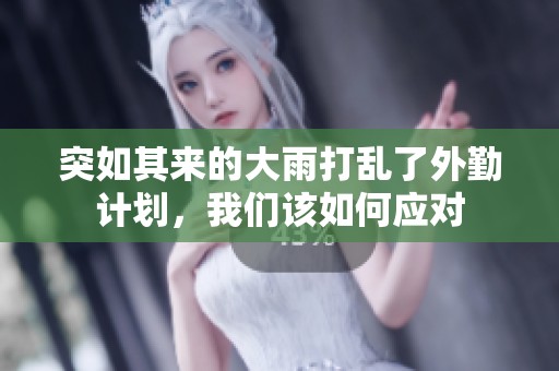 突如其来的大雨打乱了外勤计划，我们该如何应对