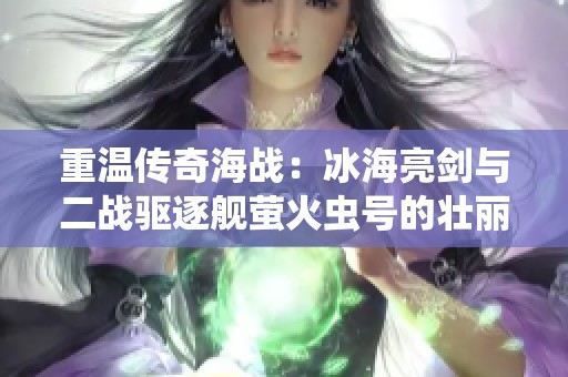 重温传奇海战：冰海亮剑与二战驱逐舰萤火虫号的壮丽篇章