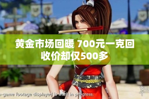 黄金市场回暖 700元一克回收价却仅500多