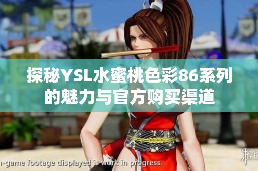 探秘YSL水蜜桃色彩86系列的魅力与官方购买渠道