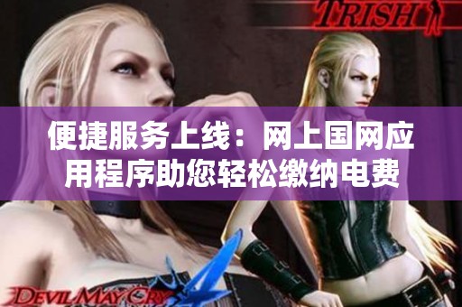 便捷服务上线：网上国网应用程序助您轻松缴纳电费