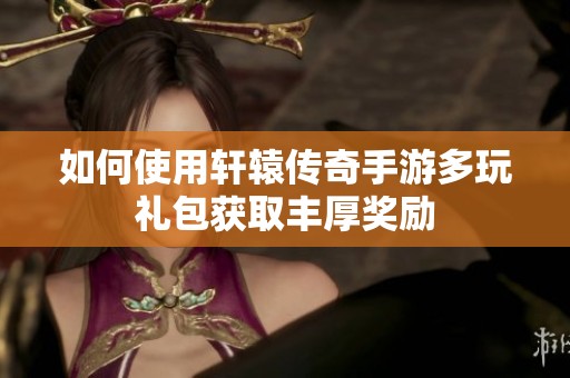 如何使用轩辕传奇手游多玩礼包获取丰厚奖励