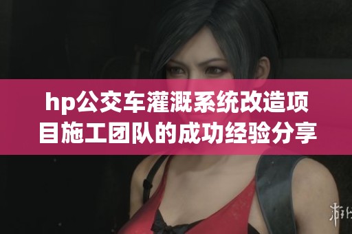 hp公交车灌溉系统改造项目施工团队的成功经验分享