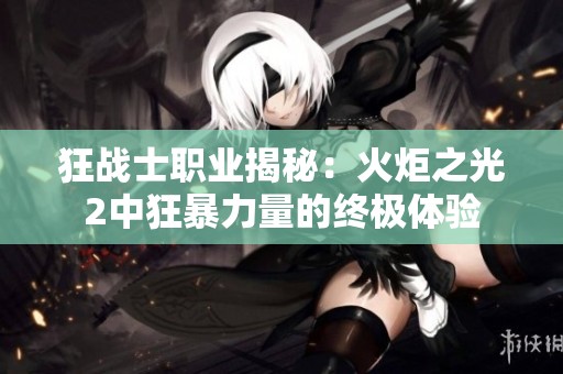 狂战士职业揭秘：火炬之光2中狂暴力量的终极体验