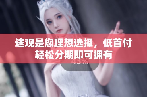 途观是您理想选择，低首付轻松分期即可拥有