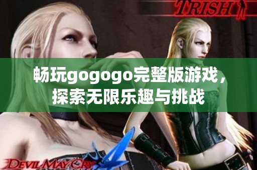 畅玩gogogo完整版游戏，探索无限乐趣与挑战