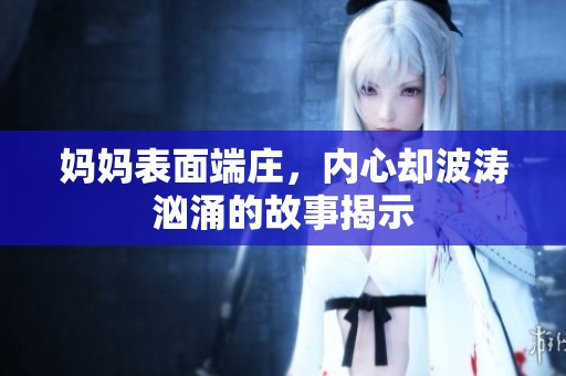 妈妈表面端庄，内心却波涛汹涌的故事揭示