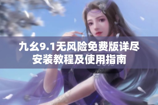 九幺9.1无风险免费版详尽安装教程及使用指南