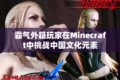 霸气外籍玩家在Minecraft中挑战中国文化元素