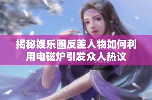 揭秘娱乐圈反差人物如何利用电磁炉引发众人热议