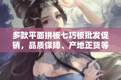 多款平面拼板七巧板批发促销，品质保障、产地正货等你来选购