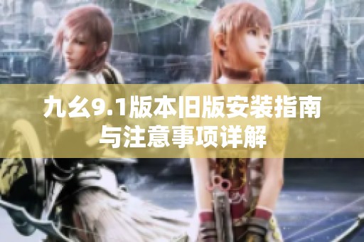 九幺9.1版本旧版安装指南与注意事项详解
