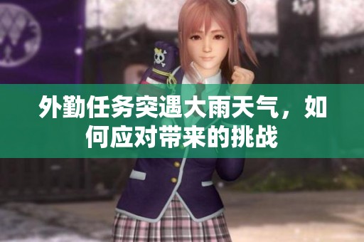 外勤任务突遇大雨天气，如何应对带来的挑战