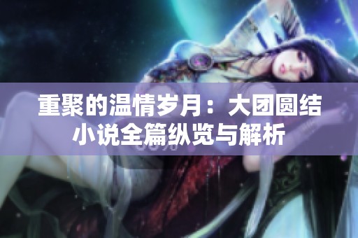 重聚的温情岁月：大团圆结小说全篇纵览与解析