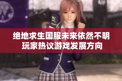 绝地求生国服未来依然不明 玩家热议游戏发展方向