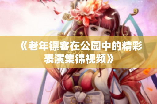 《老年镖客在公园中的精彩表演集锦视频》
