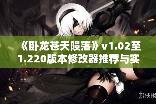 《卧龙苍天陨落》v1.02至1.220版本修改器推荐与实用技巧分享