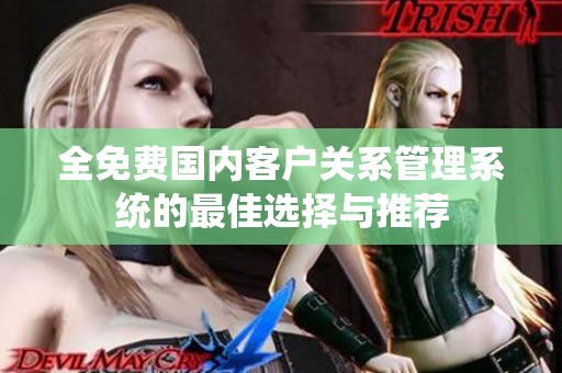 全免费国内客户关系管理系统的最佳选择与推荐
