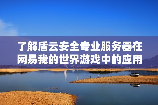 了解盾云安全专业服务器在网易我的世界游戏中的应用与优势分析