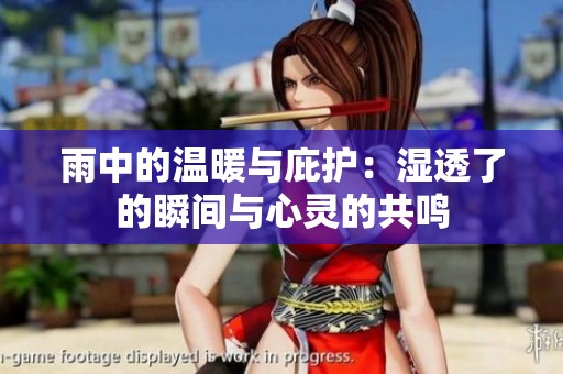 雨中的温暖与庇护：湿透了的瞬间与心灵的共鸣