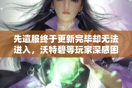 先遣服终于更新完毕却无法进入，沃特碧等玩家深感困惑的原因分析