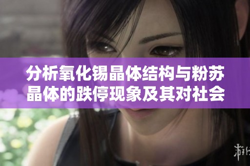 分析氧化锡晶体结构与粉苏晶体的跌停现象及其对社会百态的影响探讨