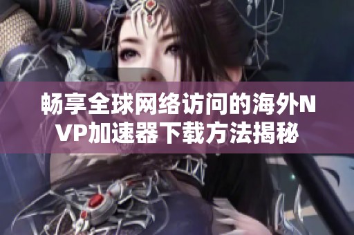 畅享全球网络访问的海外NVP加速器下载方法揭秘