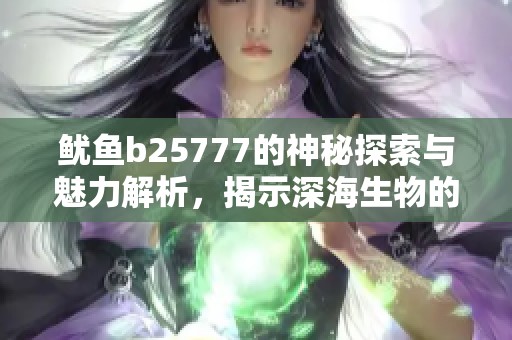 鱿鱼b25777的神秘探索与魅力解析，揭示深海生物的奥秘