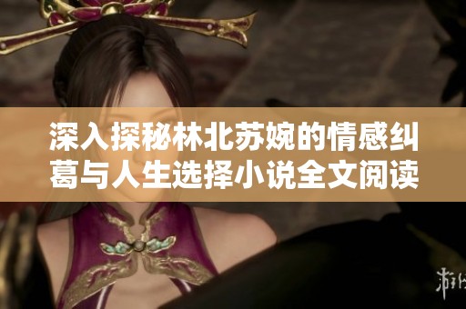 深入探秘林北苏婉的情感纠葛与人生选择小说全文阅读指南
